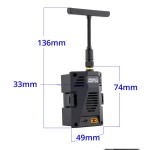 RadioMaster originale 2.4GHz ELRS TX modulo Set RP1 e RP2 per RC FPV di alta qualità TX parti del modulo
